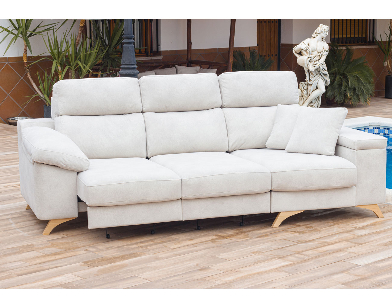 Sofa roma chaise 1