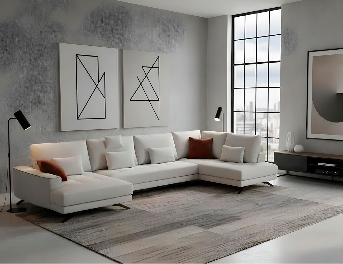 Sofa tissu torresol 3